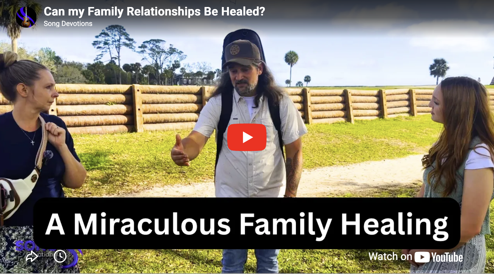 Watch a testimony of miraculous family healing